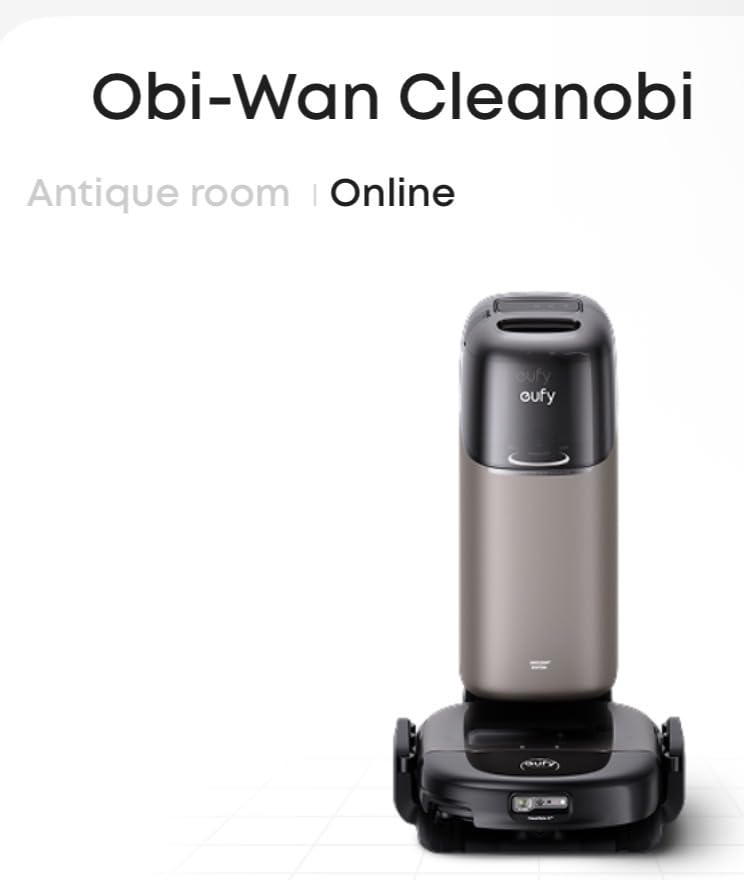 eufy Omni S2 Robot Vacuum and Mop Combo, 99.99% Germ Removal | HydroJet 2.0 Instant Self-Cleaning Roller Mop, 30,000 Pa, 5-Layer Filtration, 68-Days Self Emptying, Fragrance Diffuser customer photo 1
