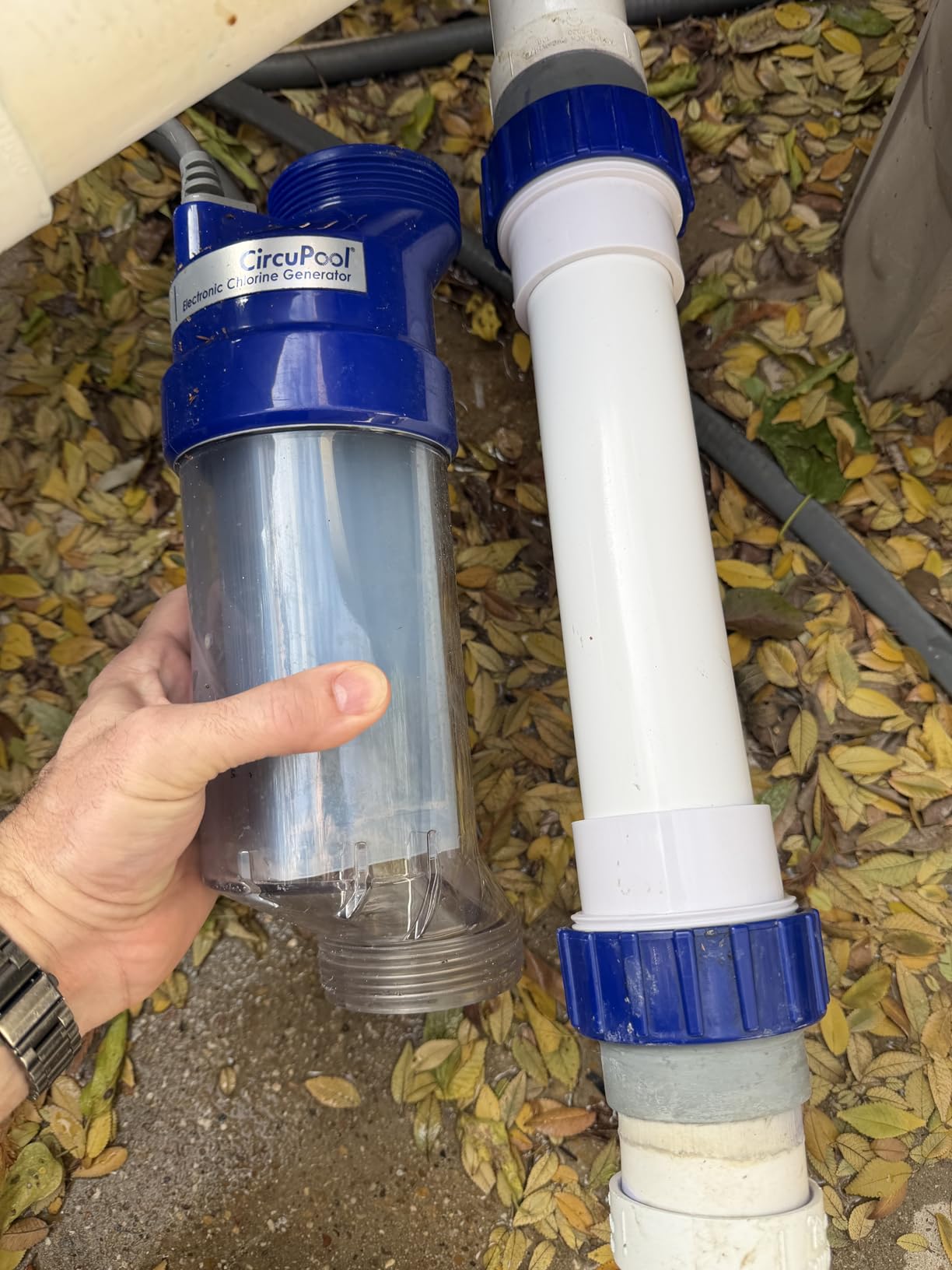 Salt Chlorine Generator, Up to 10,000 Gallons | Pool System with Auto Chlorine Calculation, Salt Level Detection & Smart Salt Addition Guidance, for Above Ground Pools customer photo 2