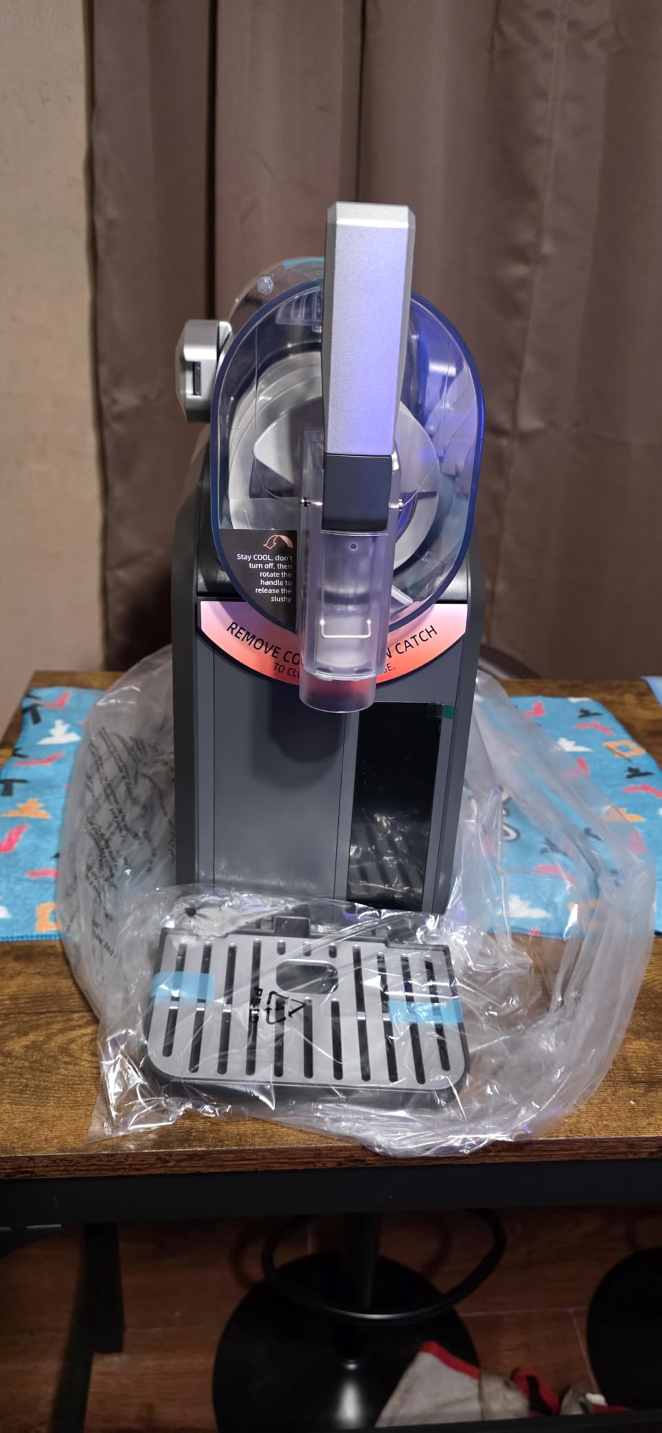 Slushie Machine for Home & Party, 2L/68oz | No Ice Needed, 6 Presets, Rapid Chill, Self-Cleaning, Frozen Drink Machine for Cold Drink, Margaritas, Frappés, Milkshake customer photo 1