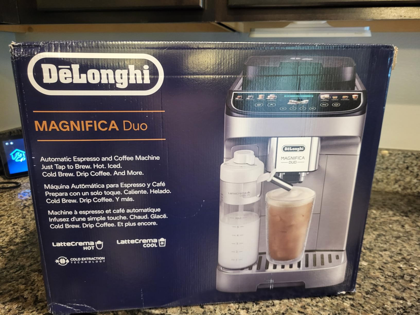 De'Longhi Magnifica Duo Automatic Espresso Machine with Milk Frother and Built-In Grinder customer photo 2