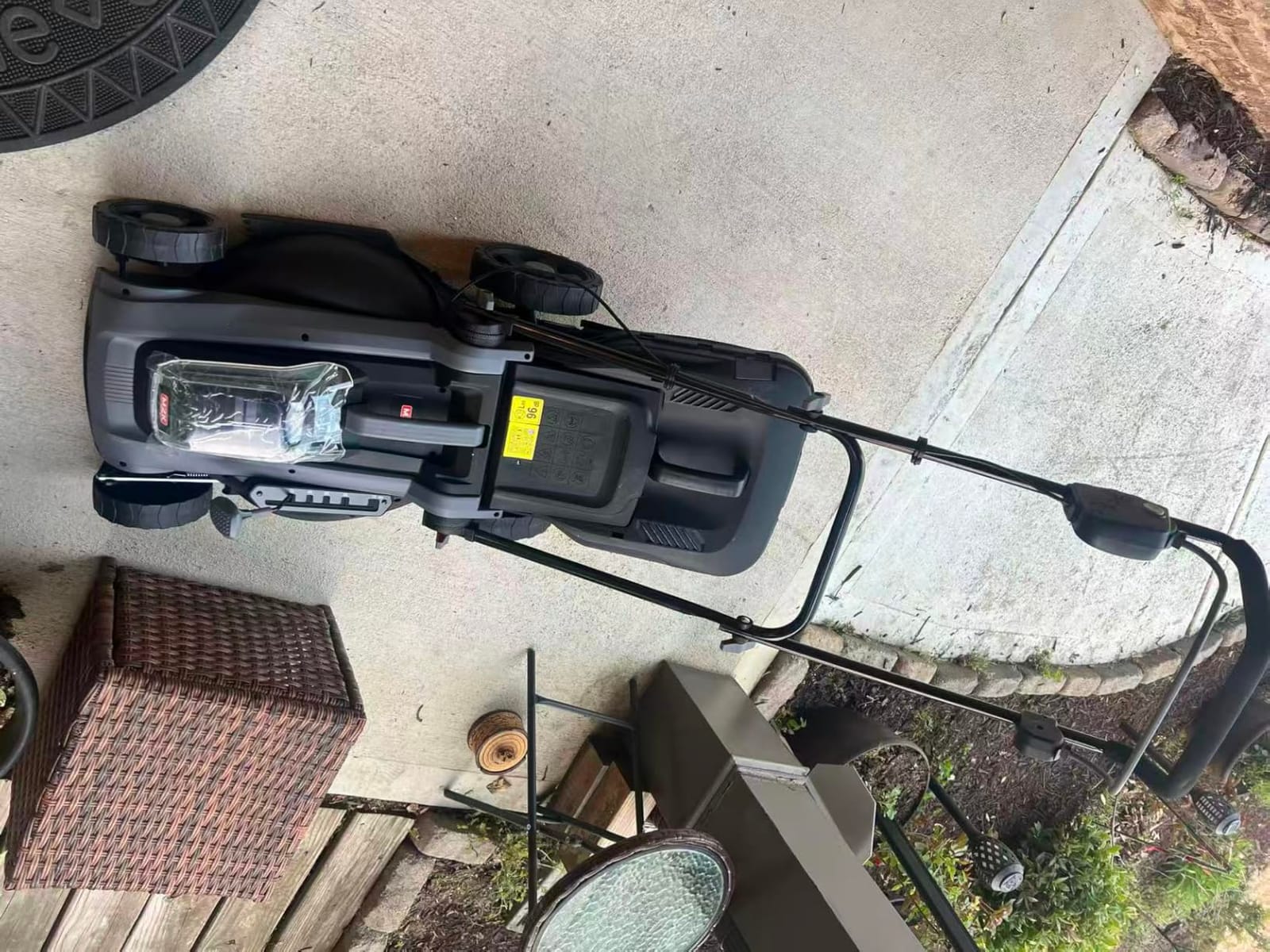 MZK 40V 16-Inch 2-in-1 Lawn Mower, Brushless Cordless Push Mower customer photo 2