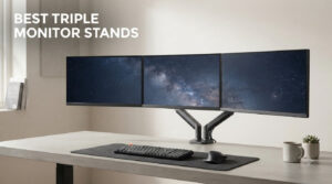 best triple monitor stands