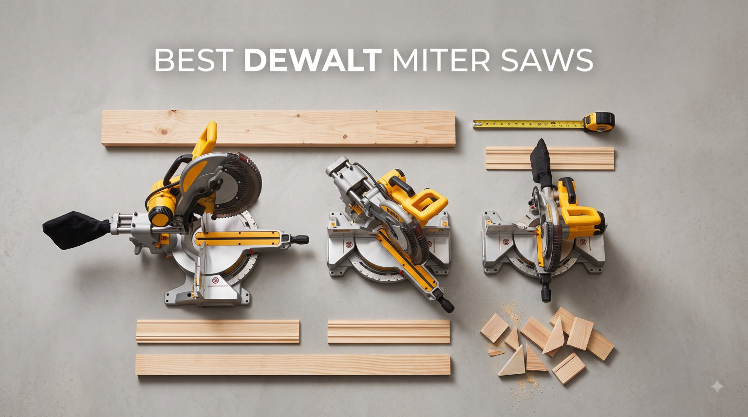 best dewalt miter saws