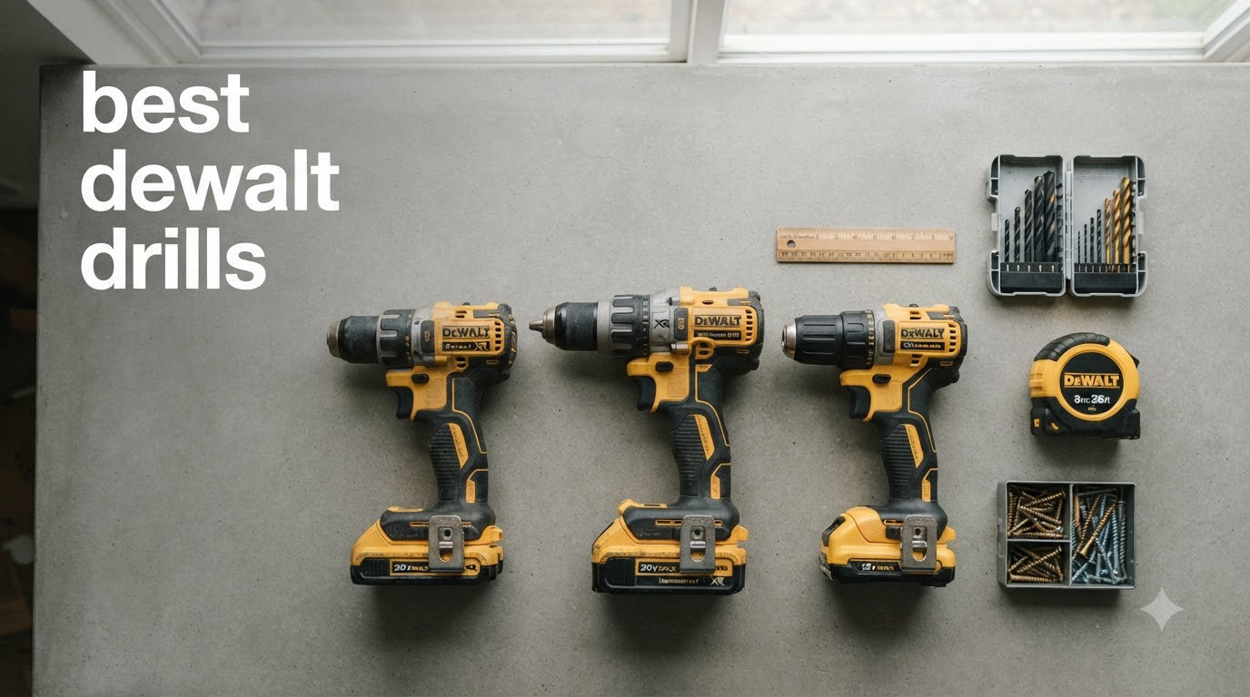 best dewalt drills
