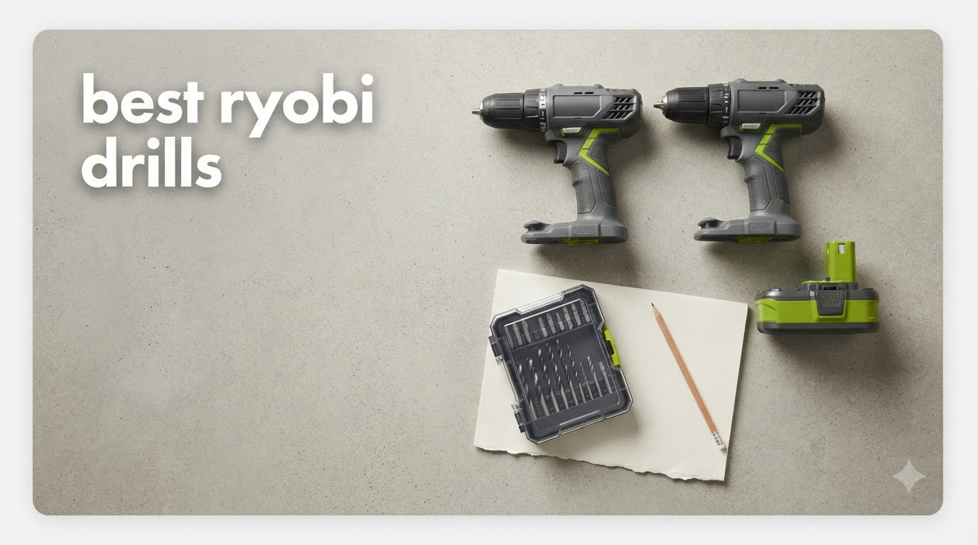 best ryobi drills