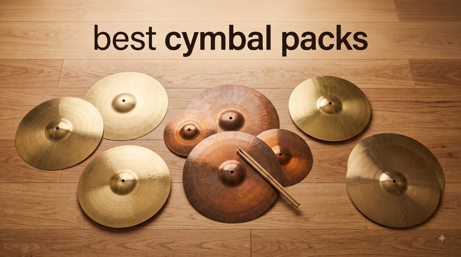 best cymbal packs