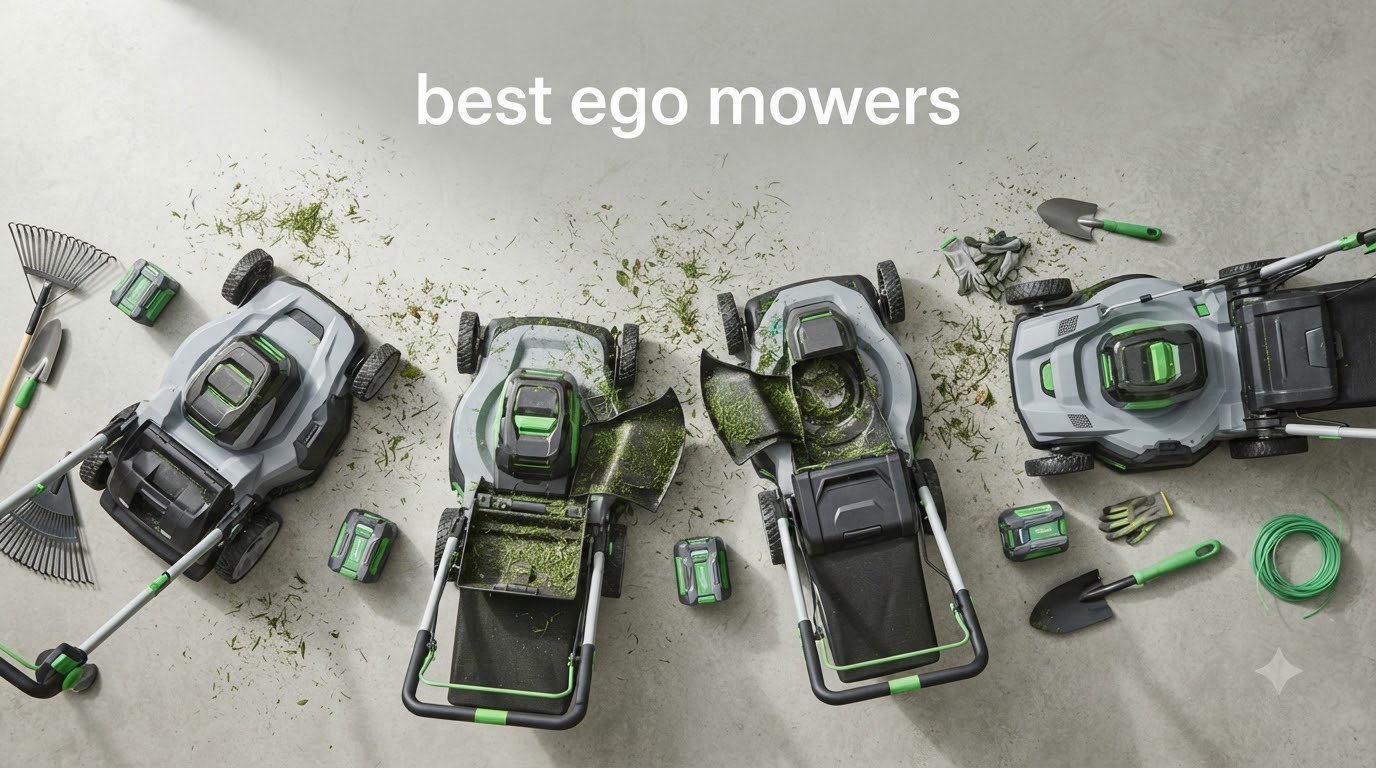 best ego mowers