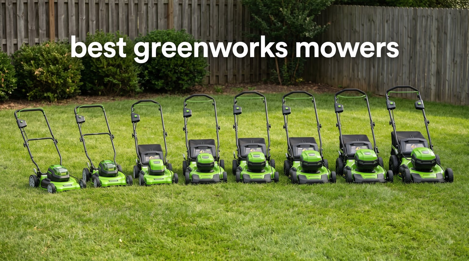 best greenworks mowers
