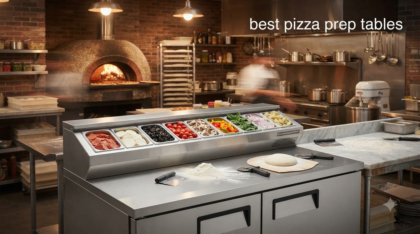 best pizza prep tables