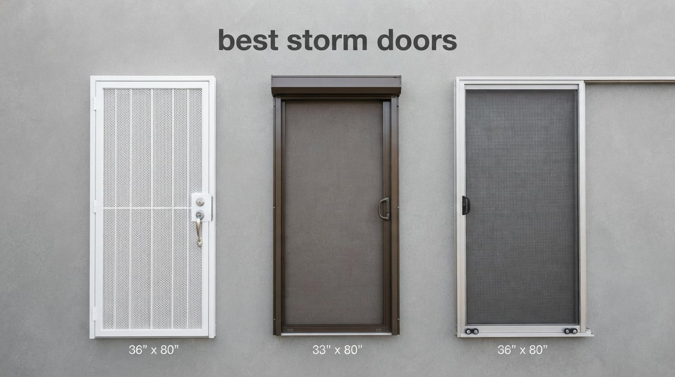 best storm doors
