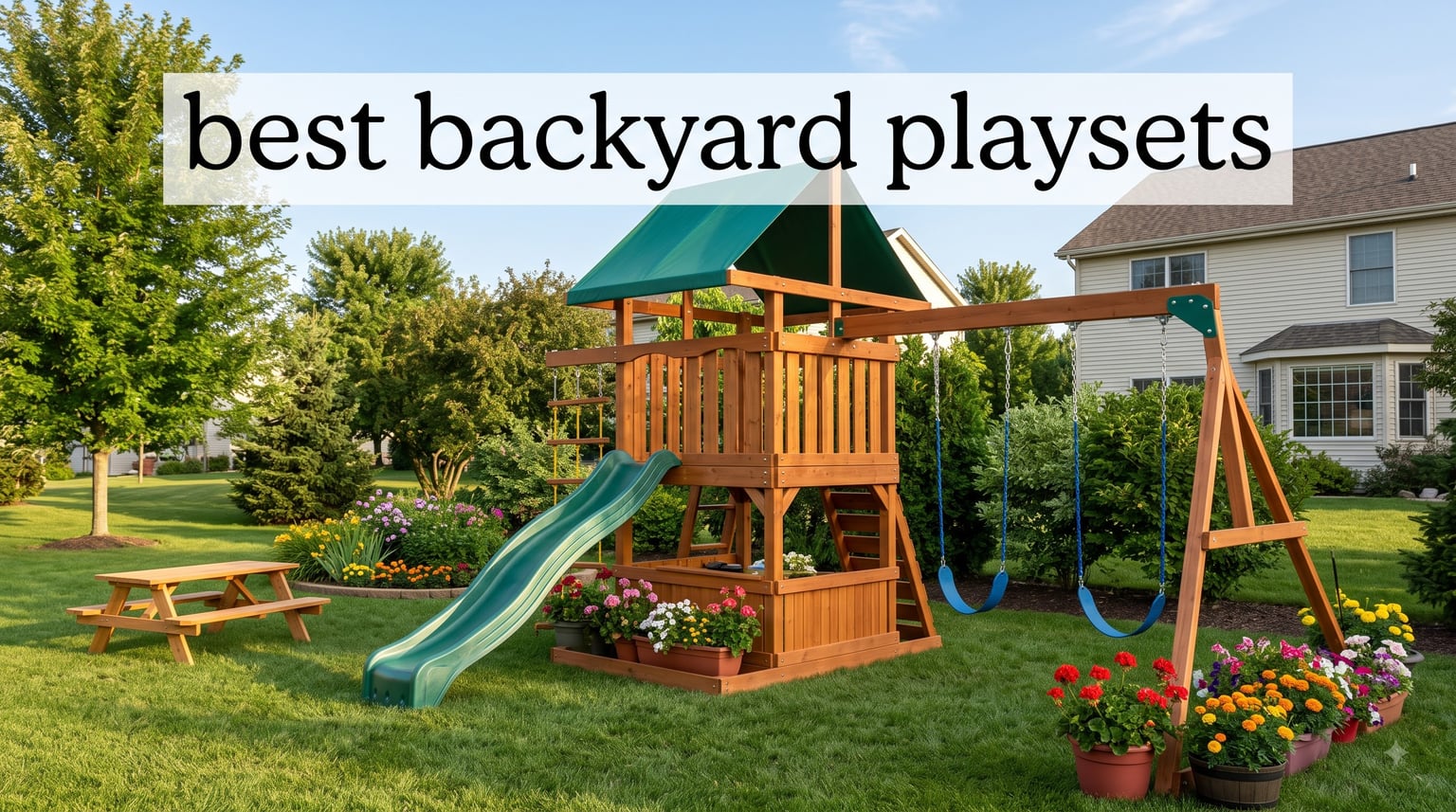 best backyard playsets