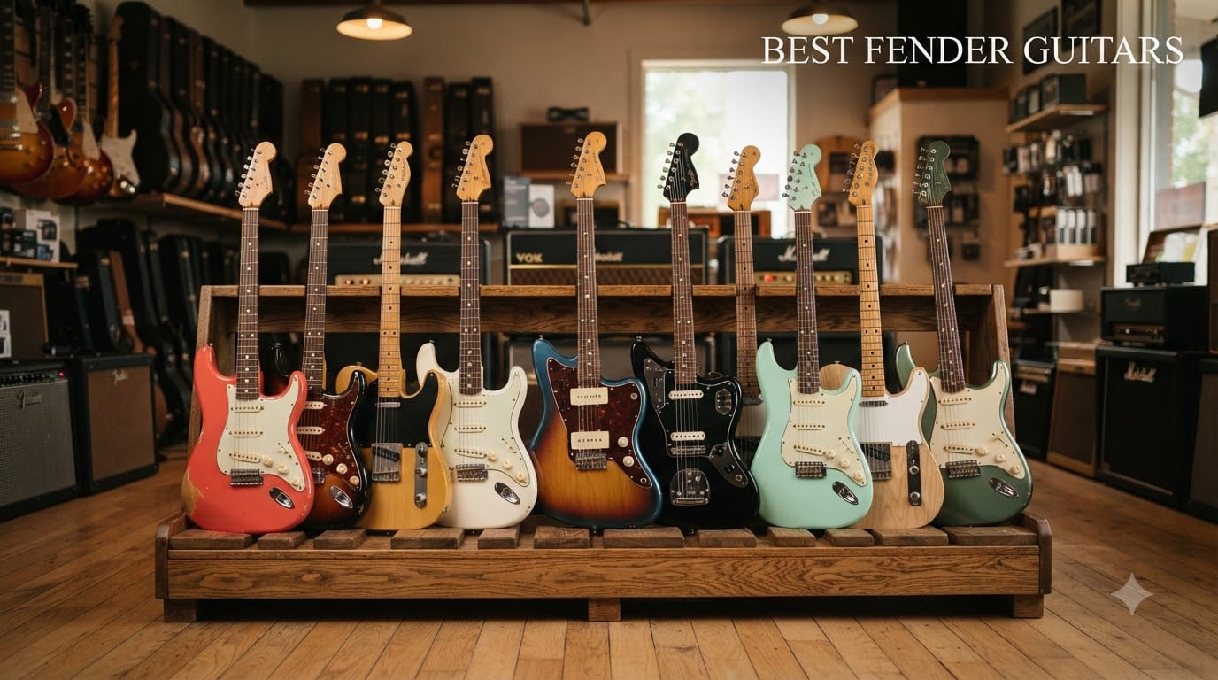 best fender guitars