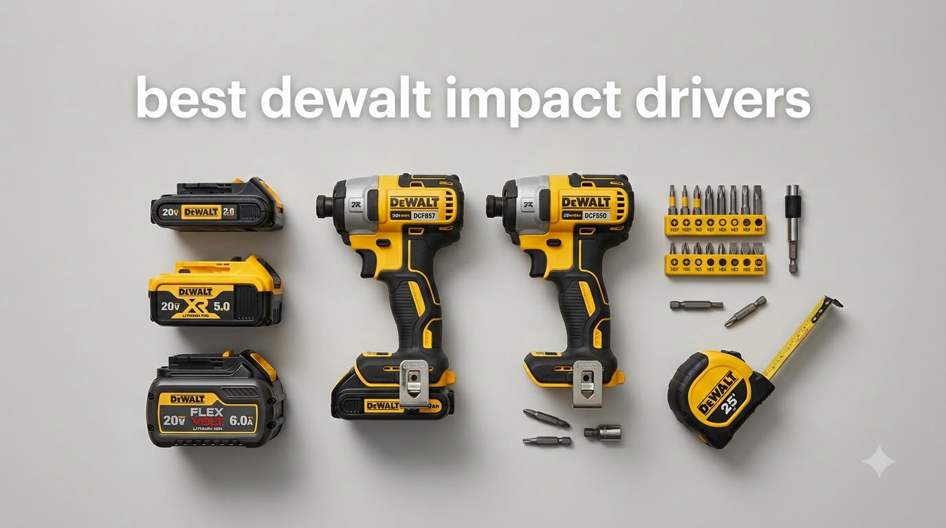 best dewalt impact drivers