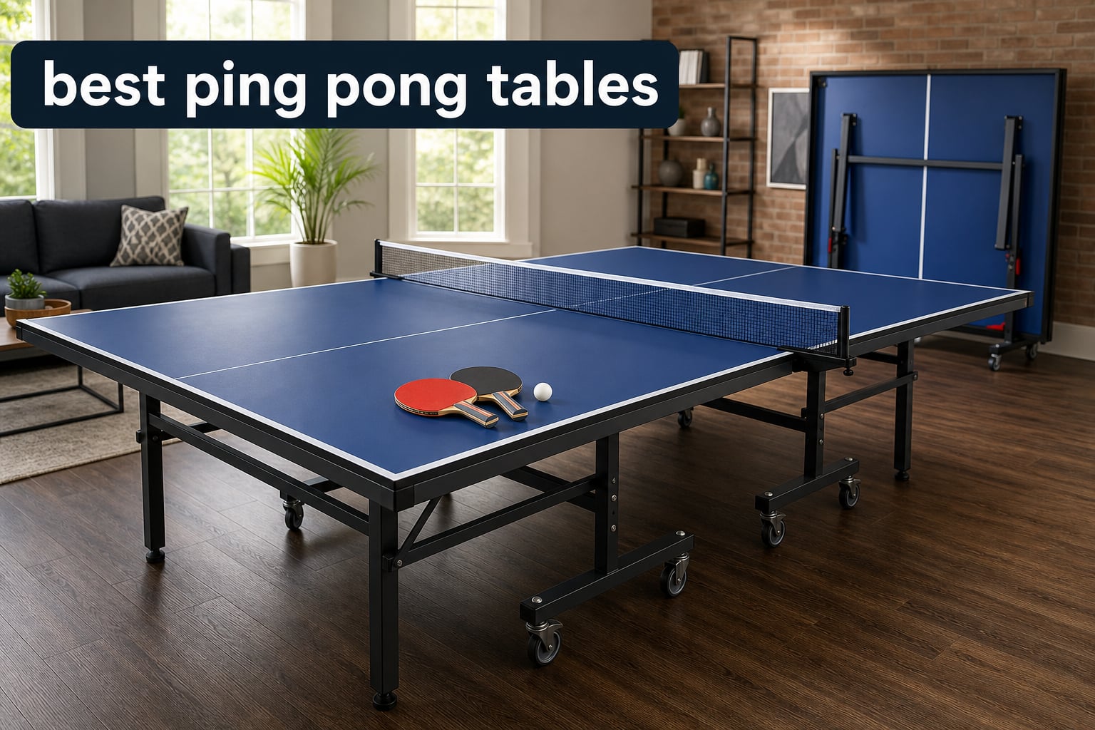 best ping pong tables