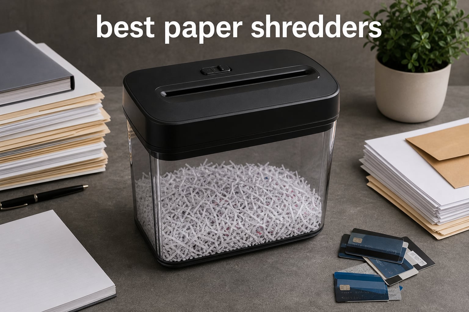 best paper shredders