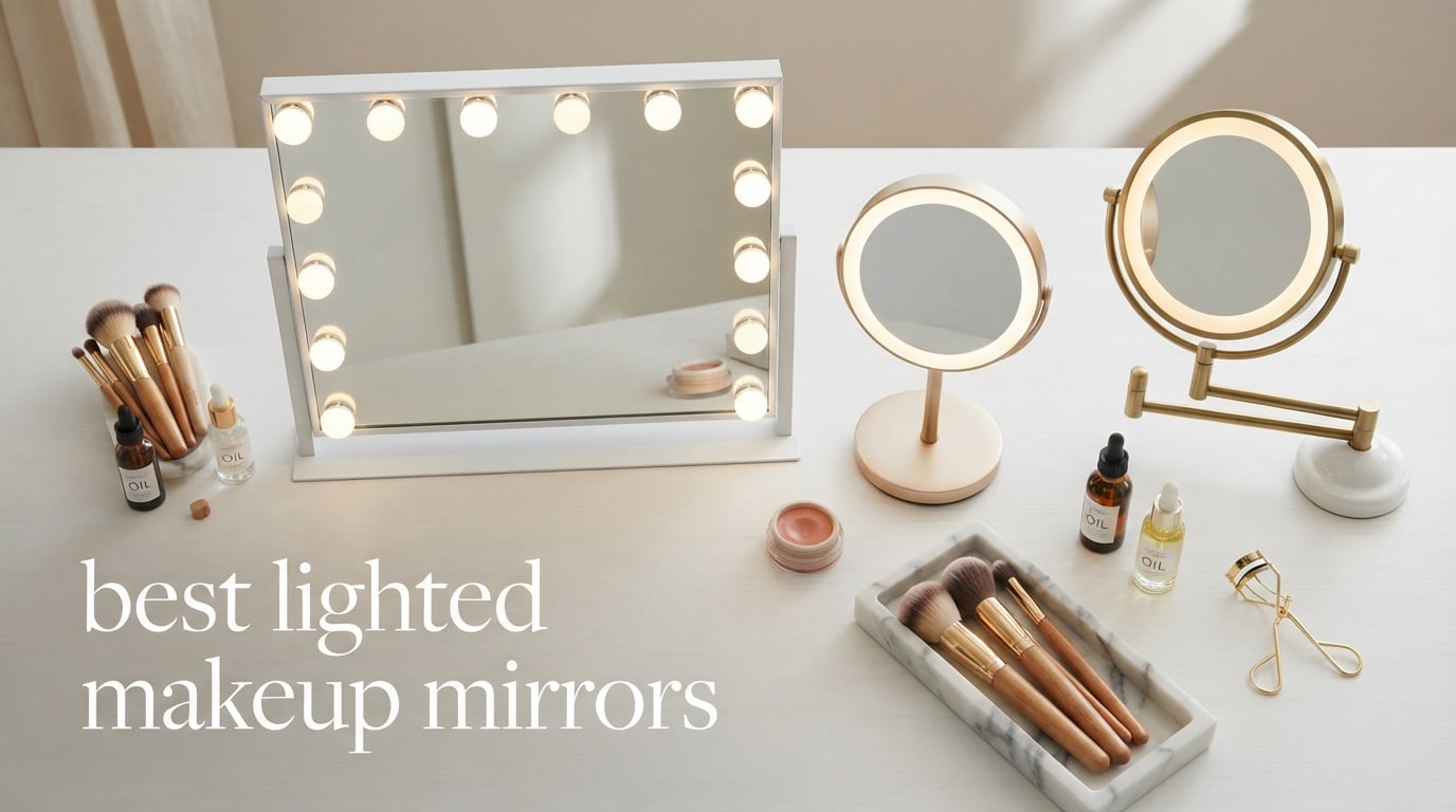 best lighted makeup mirrors