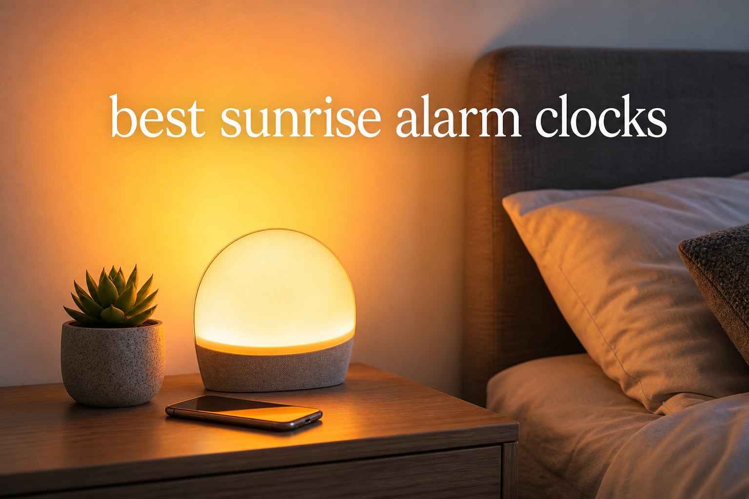 best sunrise alarm clocks