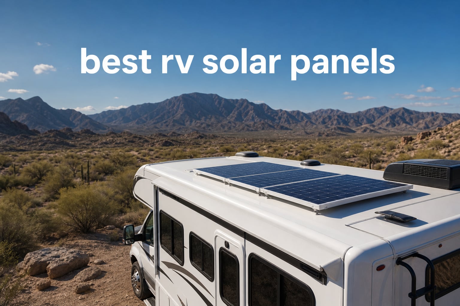 best rv solar panels