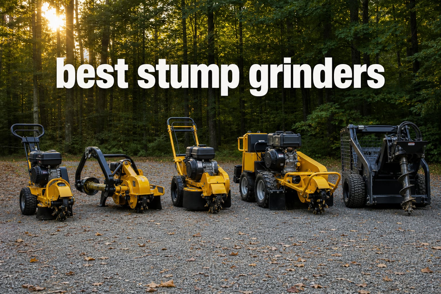 best stump grinders