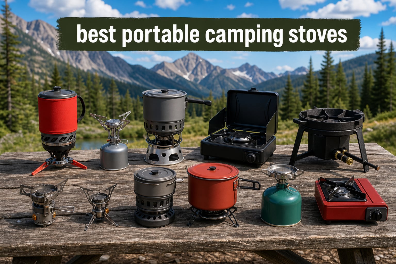 best portable camping stoves