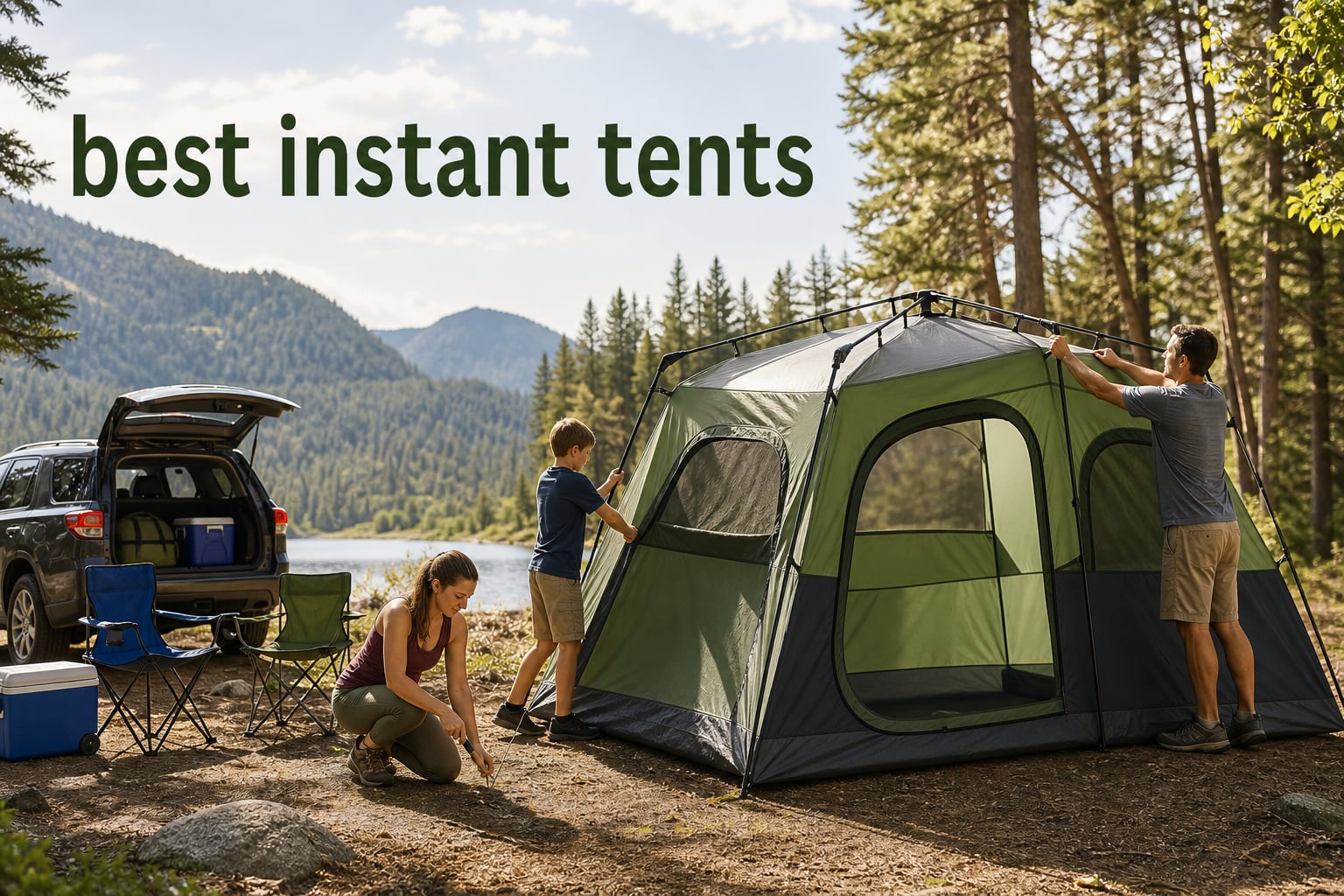 best instant tents
