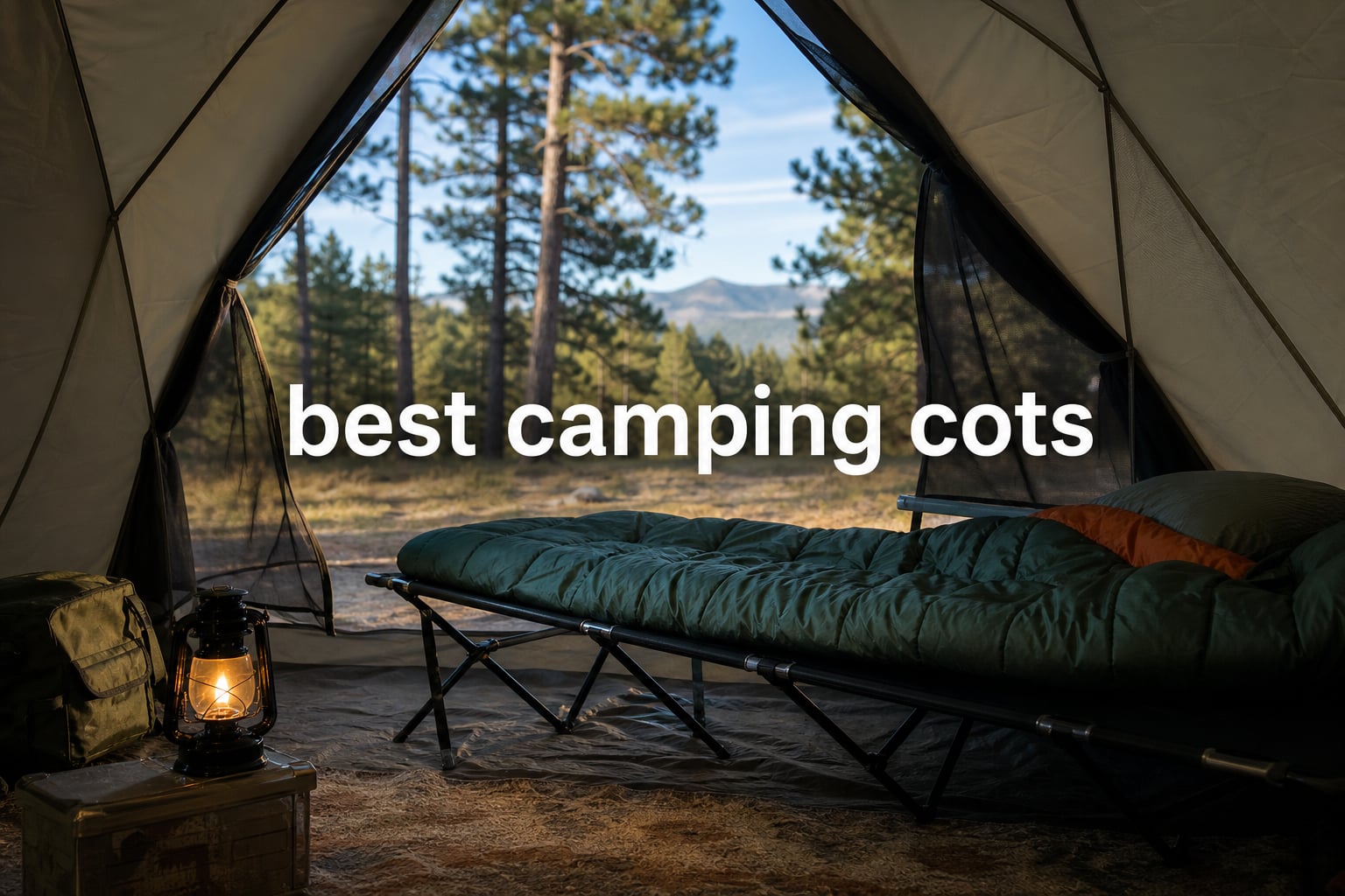 best camping cots