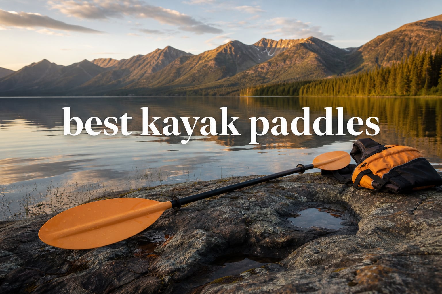 best kayak paddles