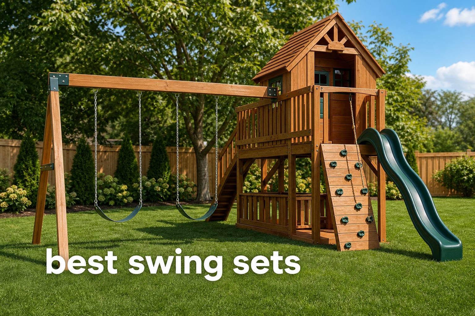 best swing sets