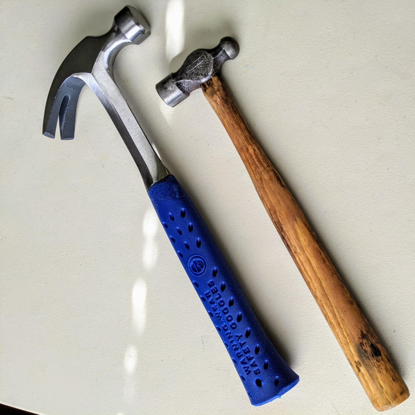ESTWING Curved Claw Hammer, 12 oz Smooth Face, Shock Reduction Grip, E3-12C customer photo 1