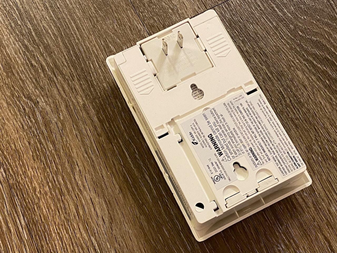 Kidde Carbon Monoxide Detector, Plug-In with 9V Battery Backup, Digital Display, 85 dB Alarm, LED Status Light Indicators, 3rd Edition customer photo 2