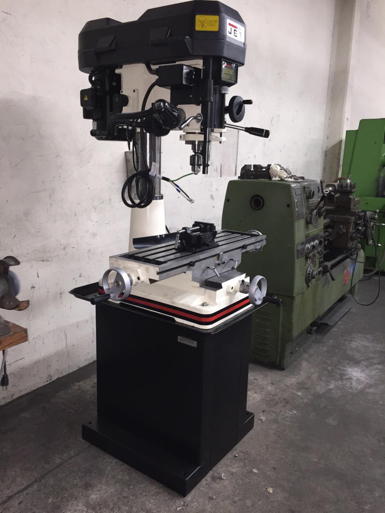 JET 18-Inch Mill Drill Machine, 2 HP, 115/230V, Cast-Iron Column customer photo 2