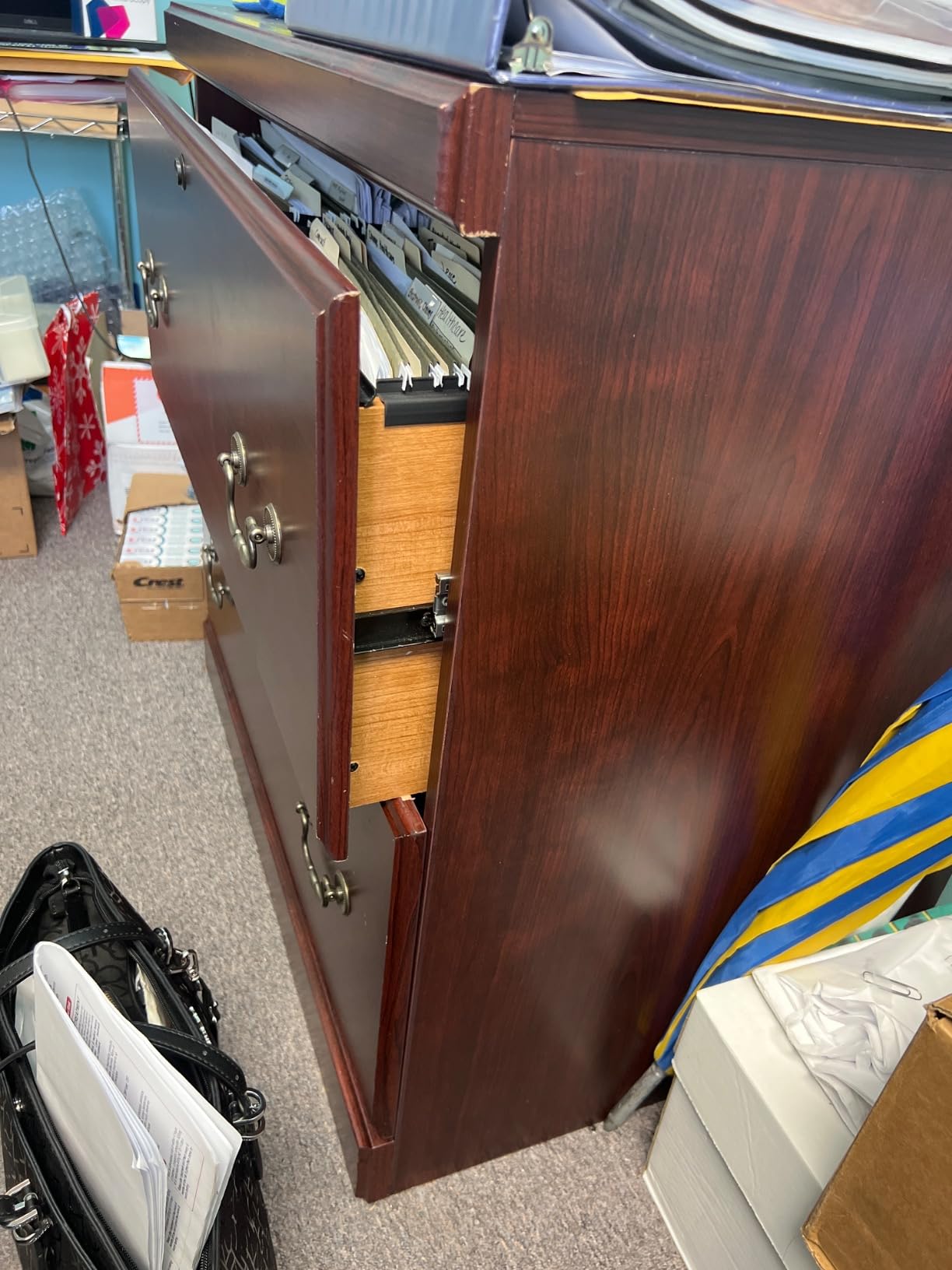 Sauder Heritage Hill Lateral File, in Classic Cherry finish customer photo 1