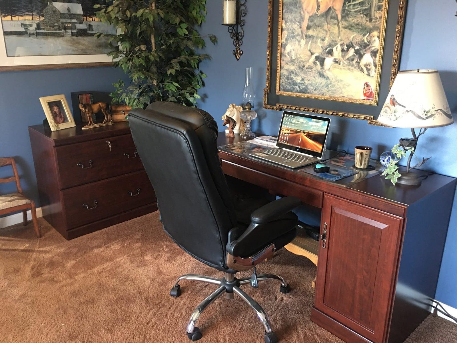 Sauder Heritage Hill Lateral File, in Classic Cherry finish customer photo 2