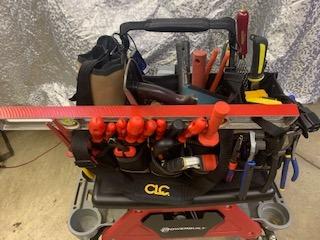 CLC WORK GEAR 1530 Electrical and Maintenance Tool Carrier, 43 Pocket, Black customer photo 1