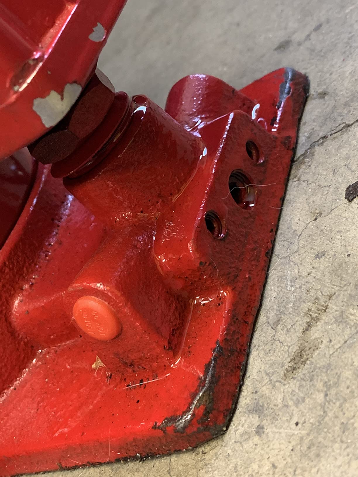 BIG RED 20 Ton Hydraulic Aluminum Alloy Pump/Pneumatic Quick Lift Welded Car Bottle Jack, Longer Lifespan, Ideal for Car, Pickup, Truck, SUV, Industrial Engineering customer photo 2