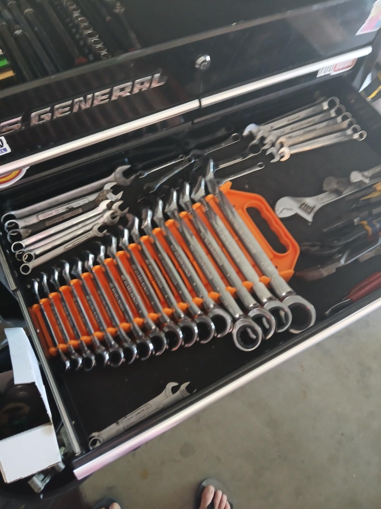 GEARWRENCH 16 Piece 72T Ratcheting Combination Metric Wrench Set | 9416 customer photo 2