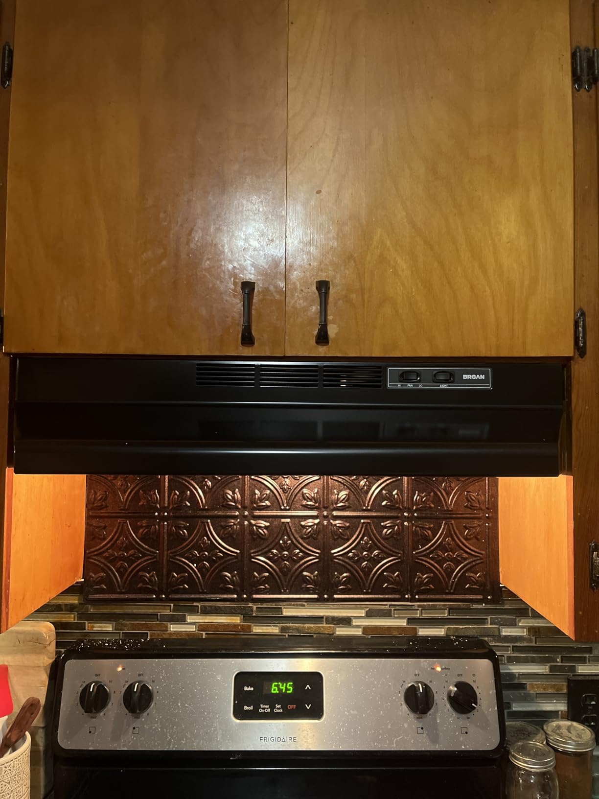 Broan-NuTone 413004 Non-Ducted Ductless Range Hood with Lights Exhaust Fan for Under Cabinet, 30-Inch, Stainless Steel customer photo 1