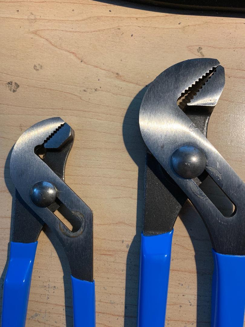 Channellock Tongue and Groove Plier Set TG-1-2 Piece, Slip Joint, High Carbon Steel - 9.5 in, 12 in customer photo 1