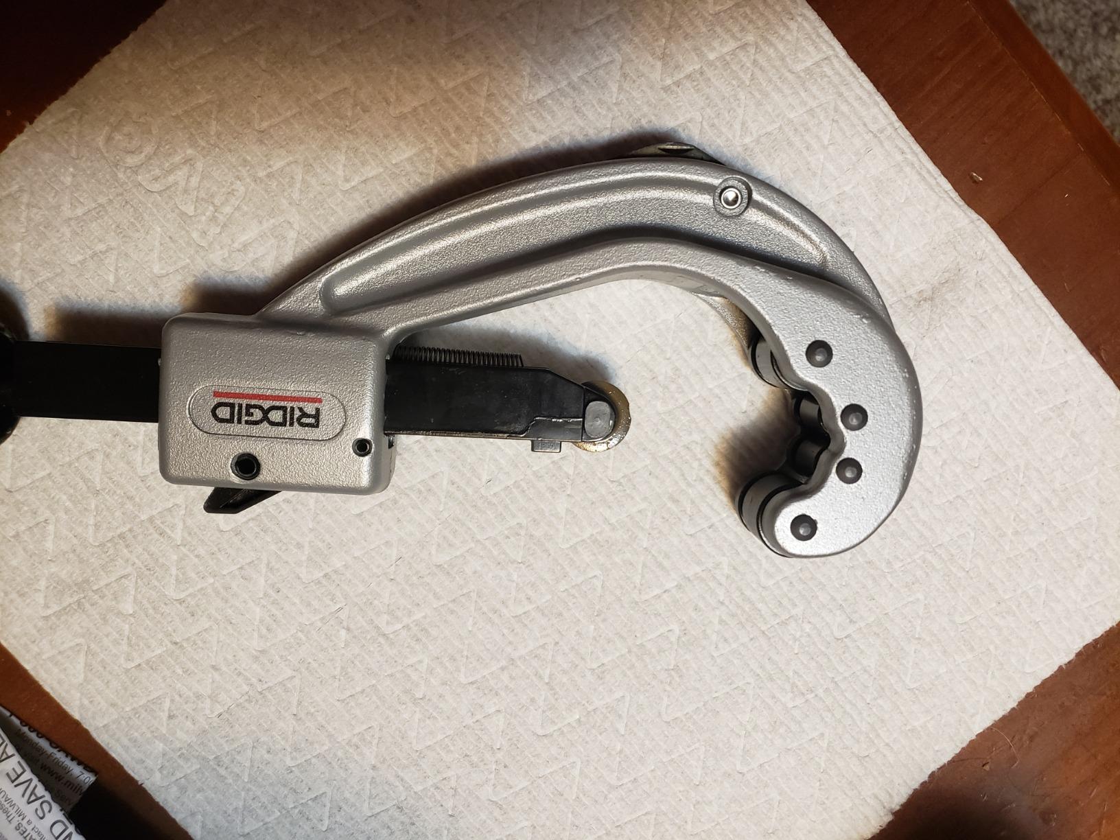 Ridgid 31642 model 152 Quick-Acting Tubing Cutter, 1/4