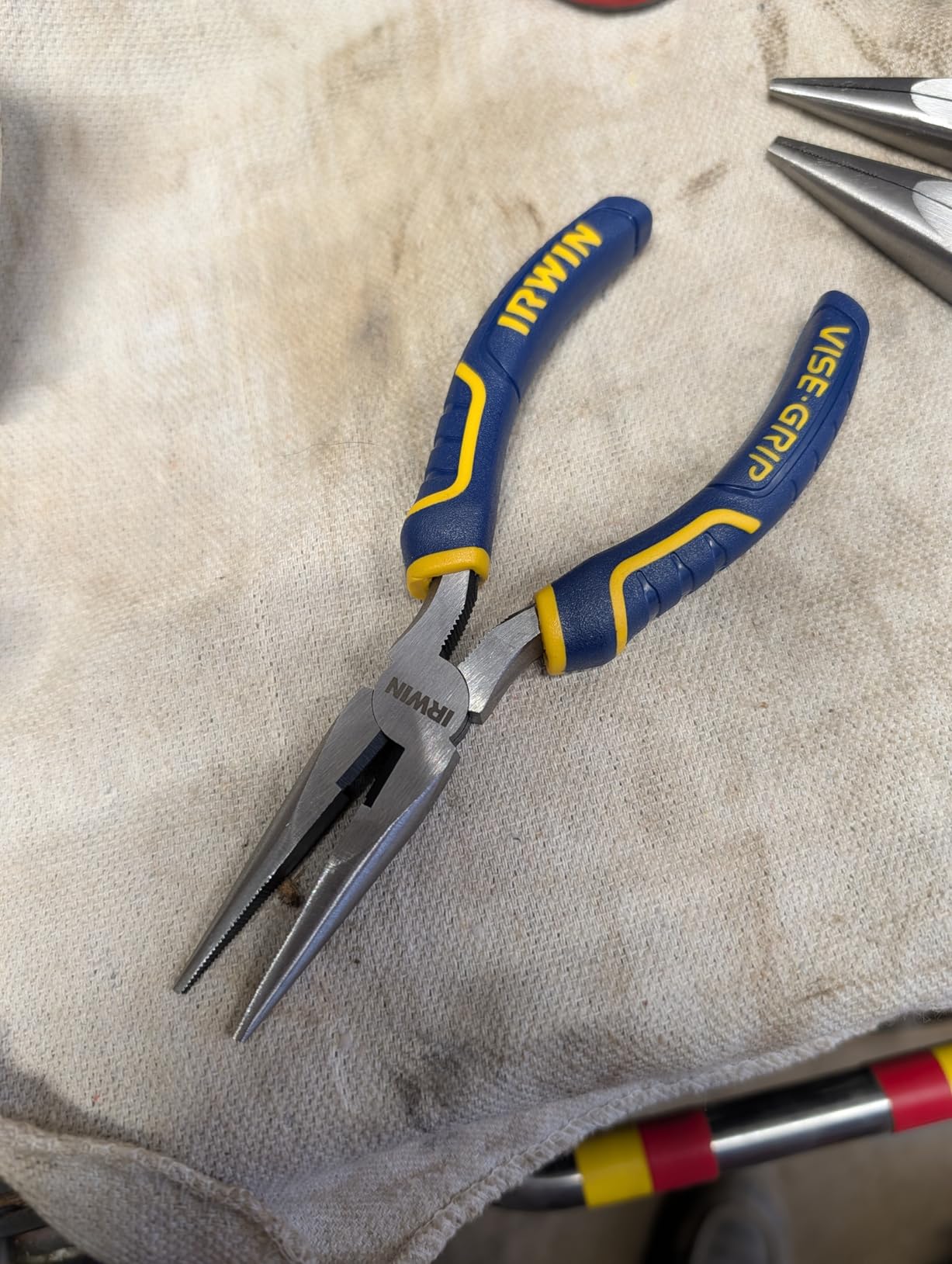 IRWIN Vise-Grip Pliers, Long Nose, 6 Inch, for Heavy Duty Cutting and Bending (2078216) customer photo 1