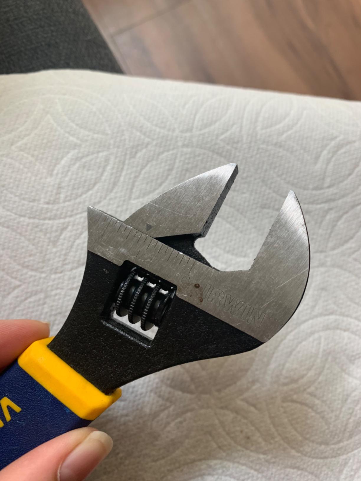 IRWIN VISE-GRIP Adjustable Wrench, 8-Inch (2078608) customer photo 1