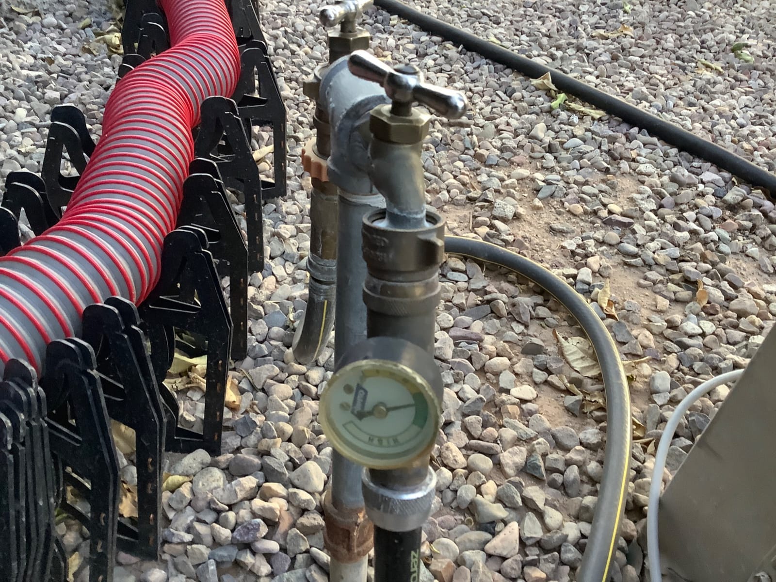 Camco Brass Water Pressure Regulator with Gauge- Helps Protect RV Plumbing and Hoses from High-Pressure City Water - Easy Read Gauge (40064) customer photo 2