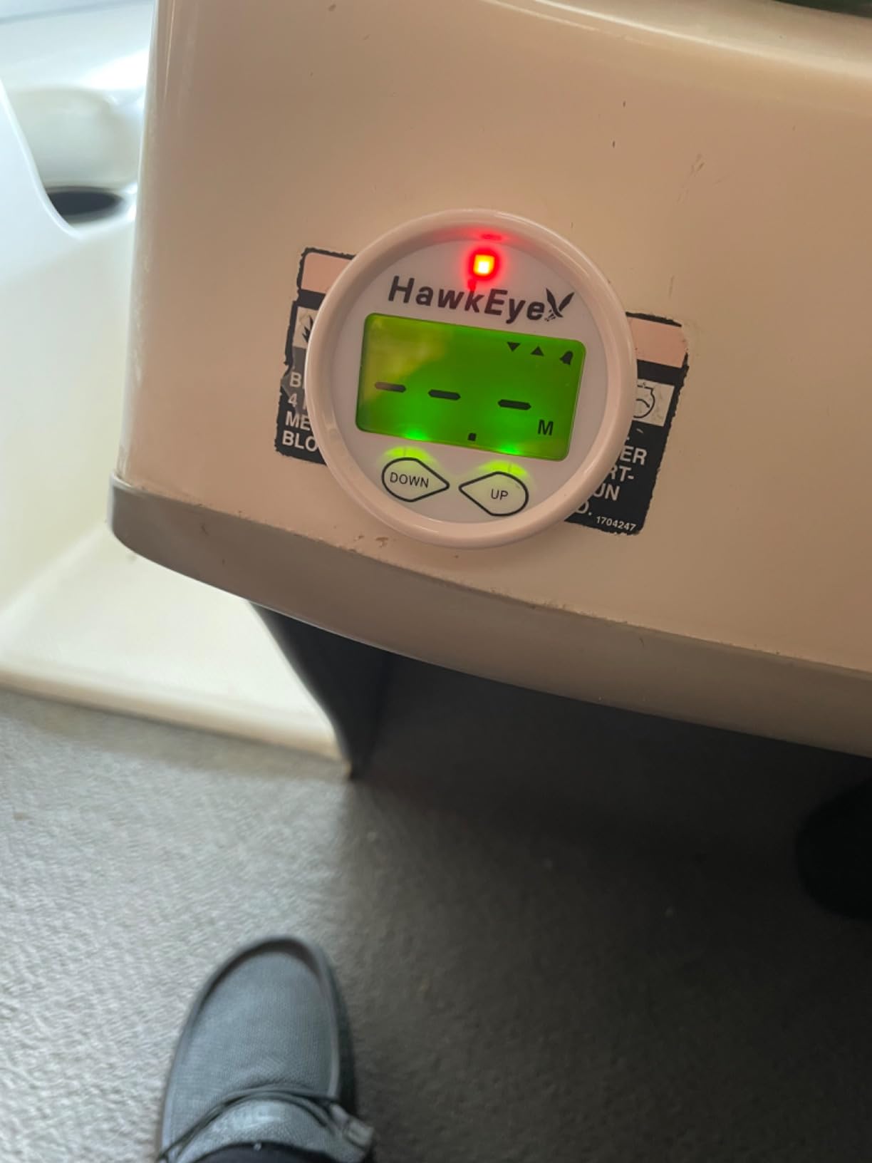 DepthTrax 2B Boat Mount in Dash Digital Depth Finder customer photo 1