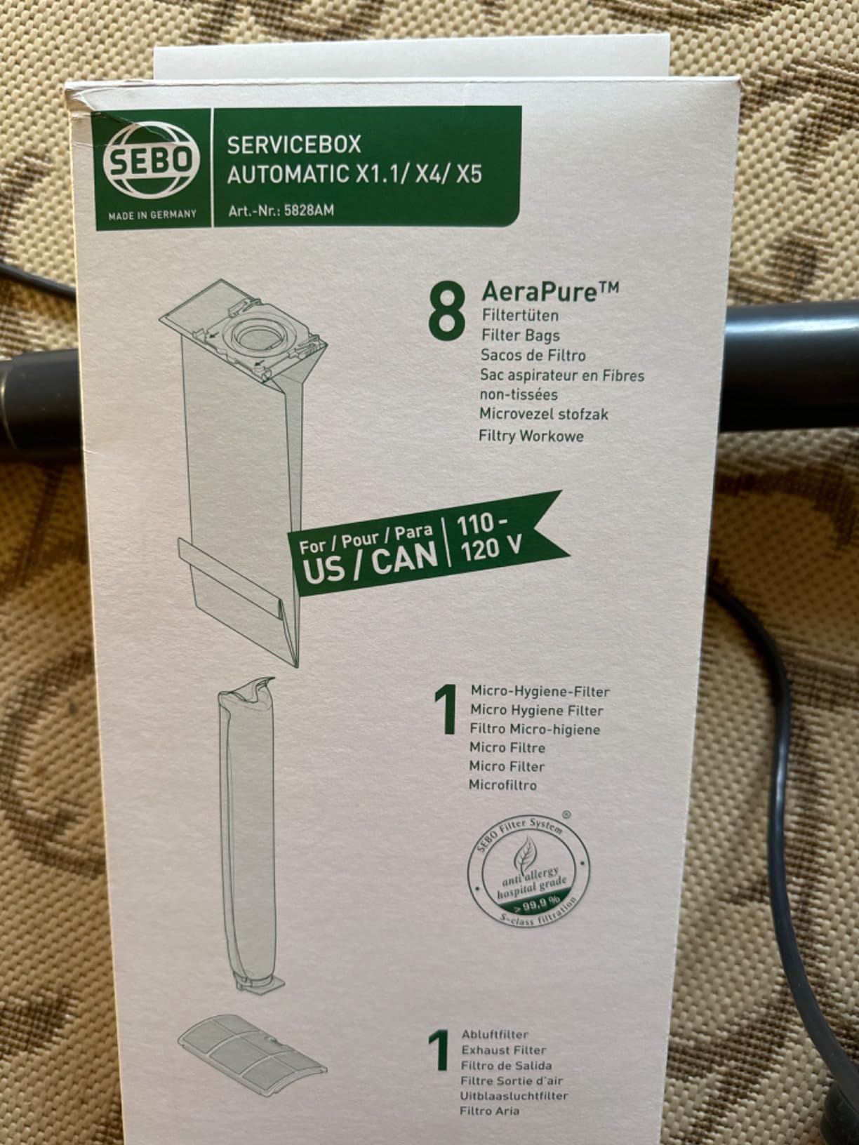 Sebo Automatic X4 Upright Vacuum Cleaner customer photo 2