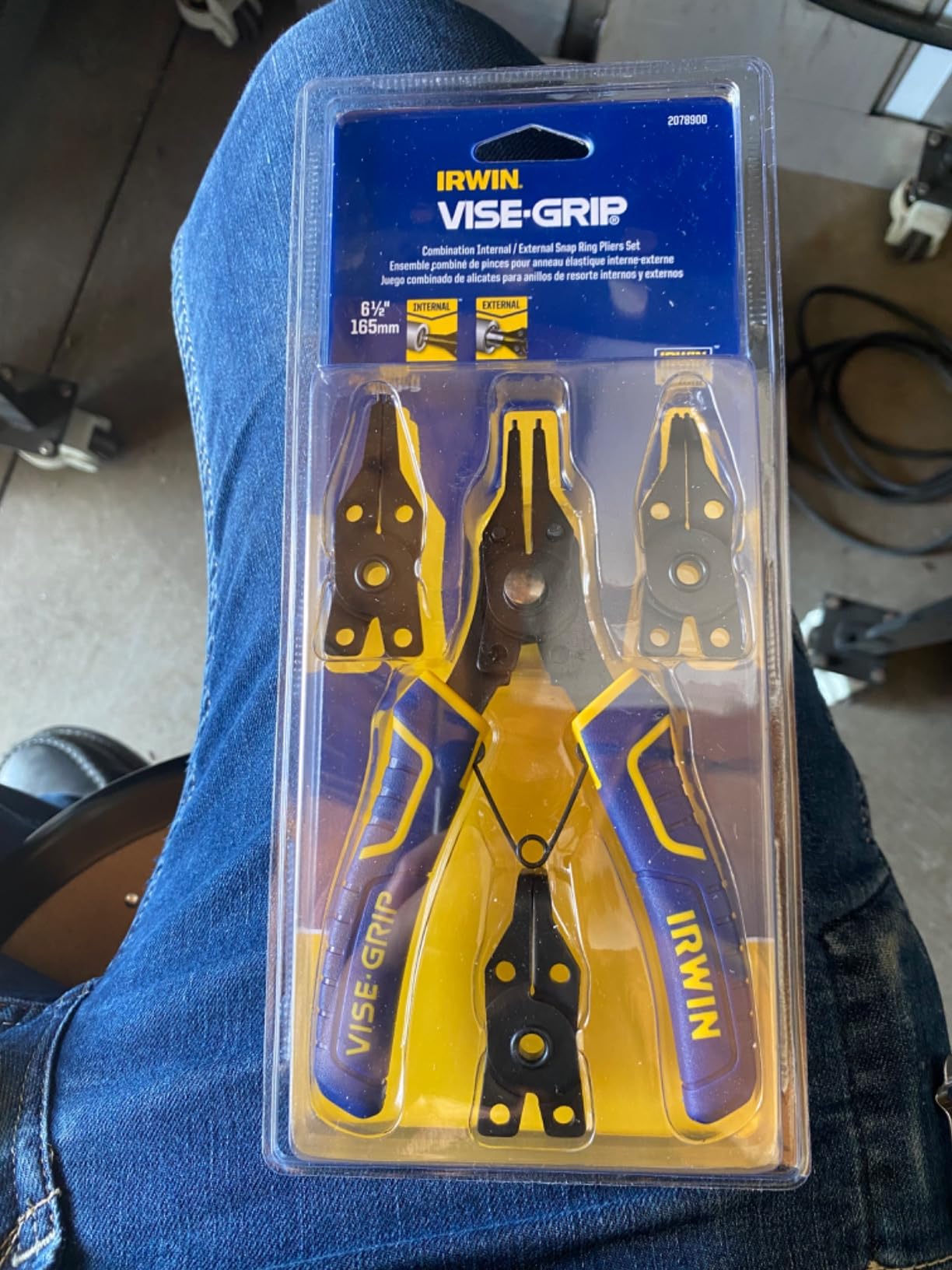 IRWIN VISE-GRIP Convertible Snap Ring Pliers, 6-1/2-Inch (2078900) customer photo 1