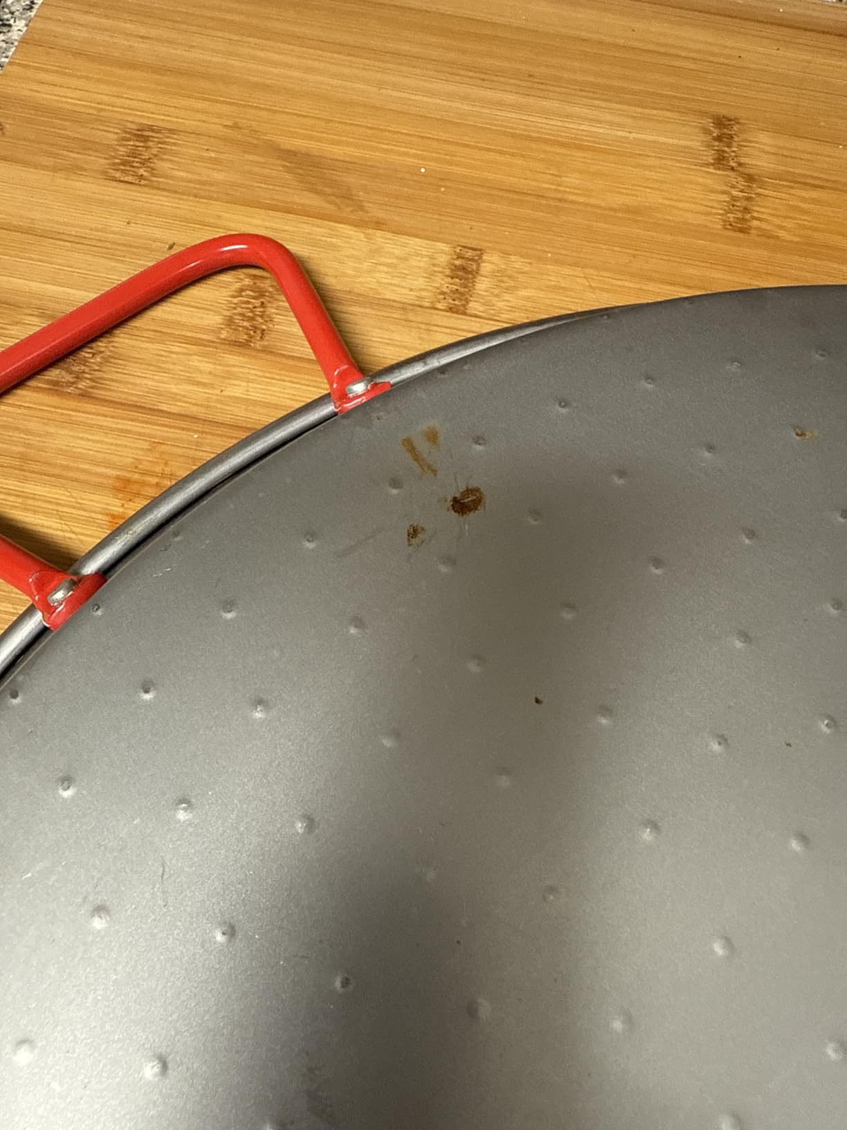 Garcima 16-Inch Carbon Steel Paella Pan, 40cm customer photo 2