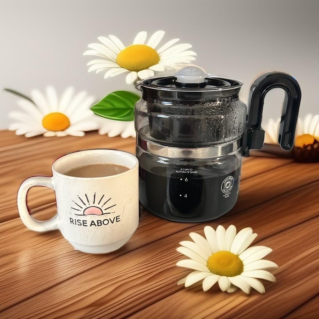 Café Brew Glass Coffee Percolator, Stovetop, 8 Cup, BPA-Free customer photo 1