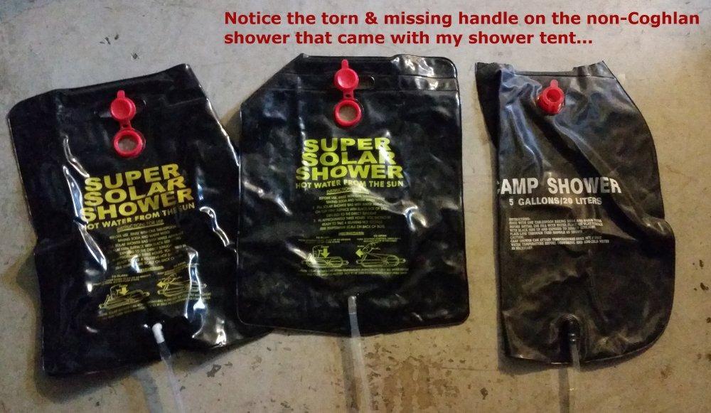 Coghlan's Camp Shower - Portable, Solar-Heated, Outdoor Shower Bag 5 Gallons customer photo 1