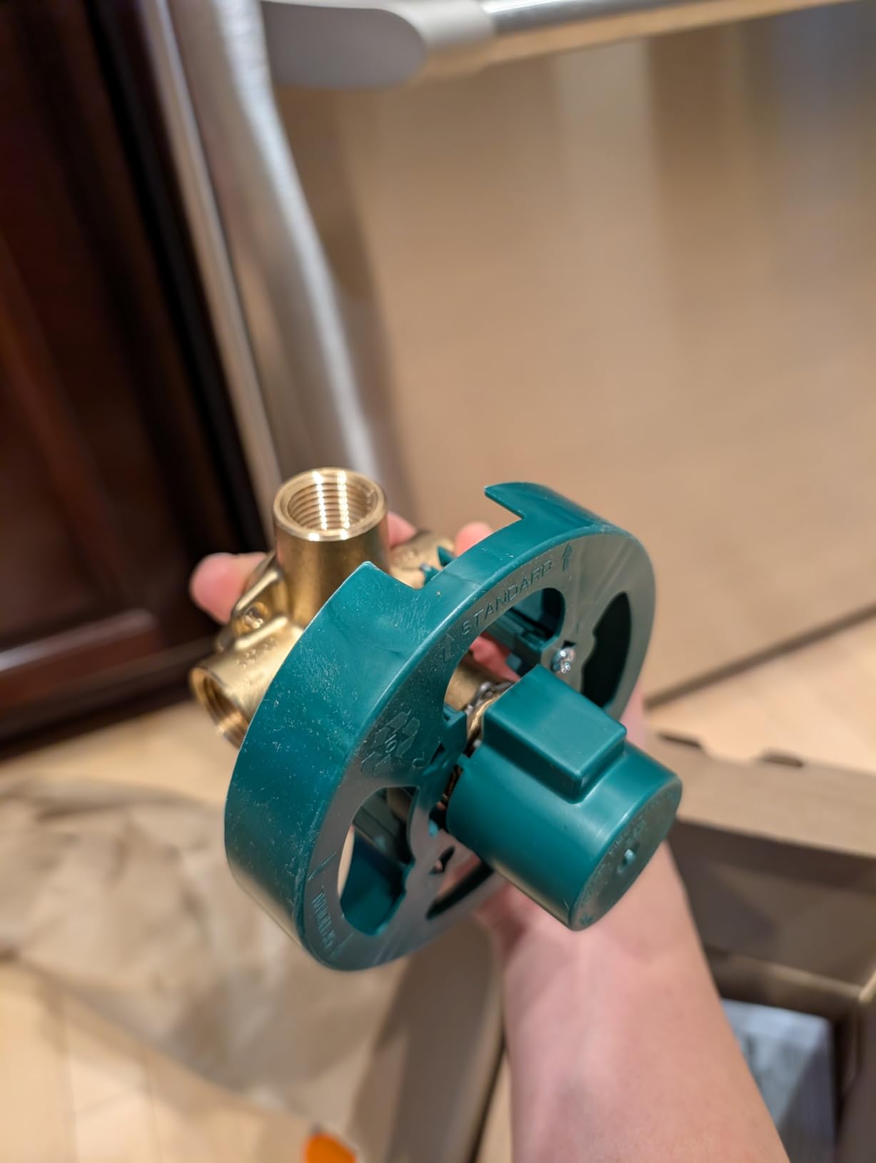 Moen M Pact PosiTemp Pressure Balancing Brass Tub and Shower Valve with IPS Connections, 2510 customer photo 1