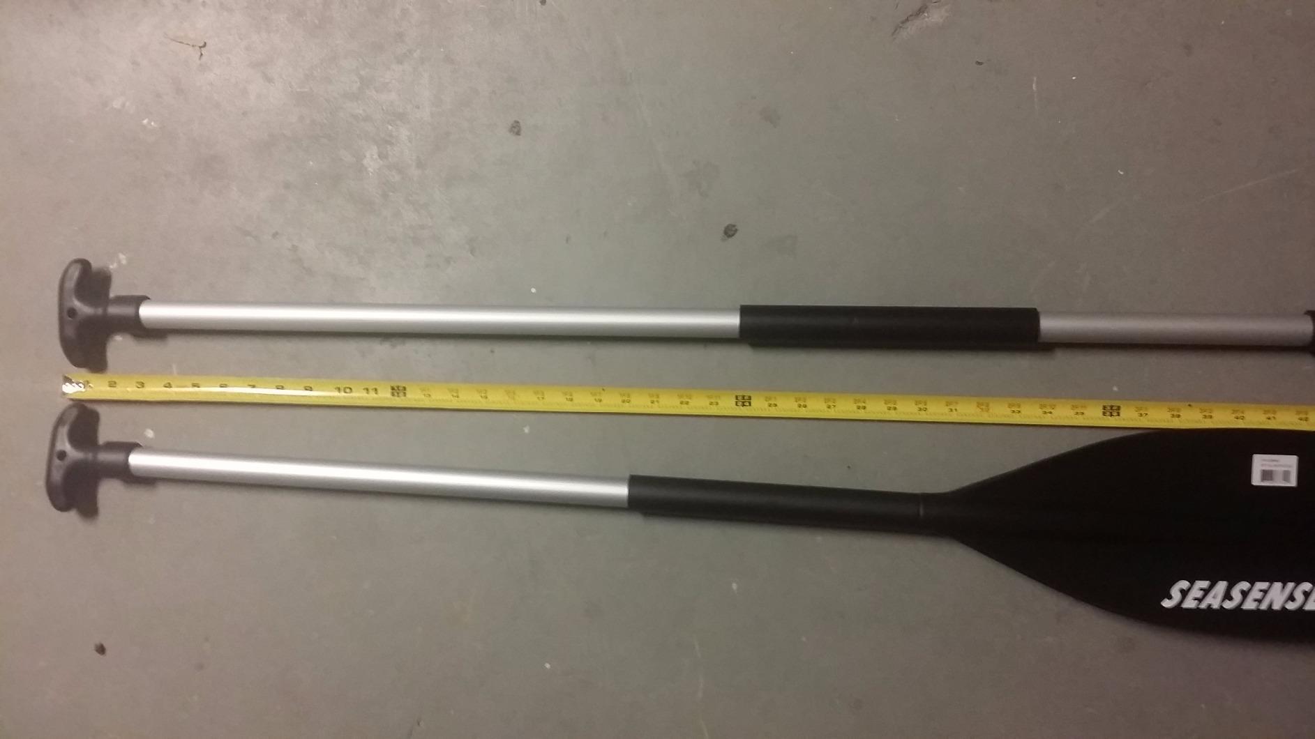 SeaSense Aluminum Kayak & Canoe Paddle - Aluminum Shaft, T-Grip, Polypropylene Blade - For Adults, Great for Recreational, Sport, Sea, Whitewater & Fishing Kayaking customer photo 1